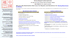 Desktop Screenshot of china-expert.org